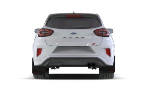 Ford Puma ST Mud Flaps - Rally Armor - UR Premium Urethane - Black/Grey Logo - `20-`25 Ford Puma ST Mud Flaps - Rally Armor - UR Premium Urethane - Black/Grey Logo - `20-`25
